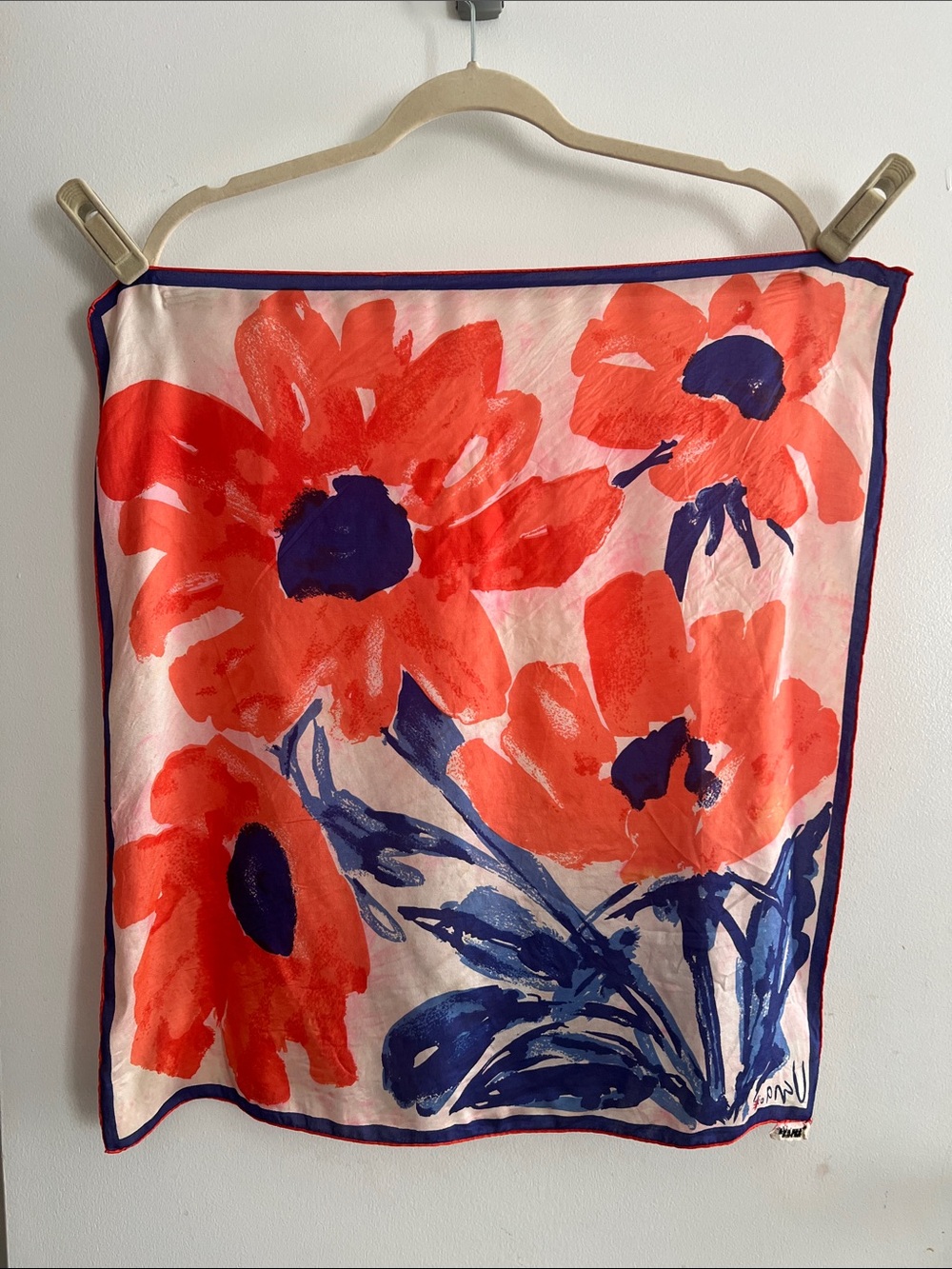 Vintage Vera Neumann Silk Scarf - Picture 3 of 3